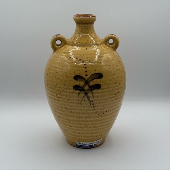 Haeger Pottery Handpainted Flower Jar Pot - Picture 14 of 15